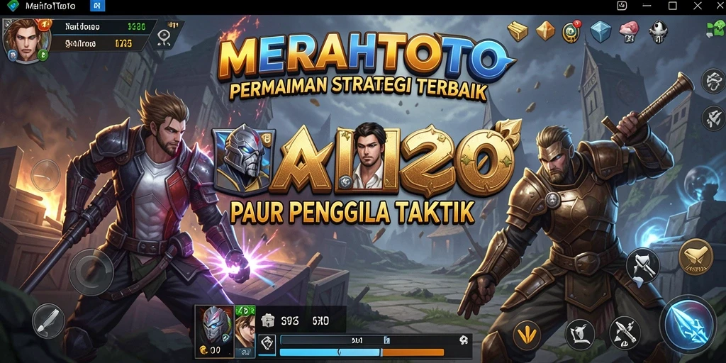 Tampilan gameplay MERAHTOTO dengan strategi mendalam dan menantang.