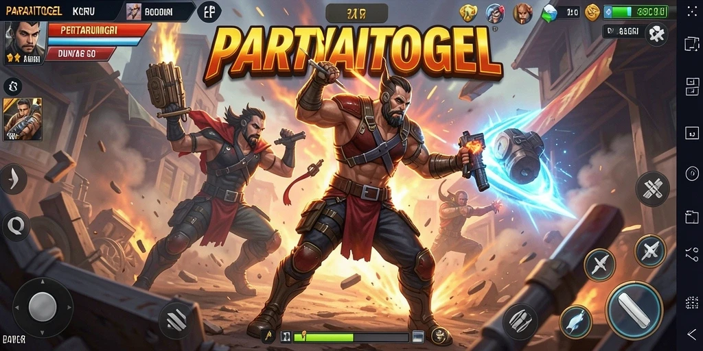 Tampilan seru dalam aksi intens di PARTAITOGEL.