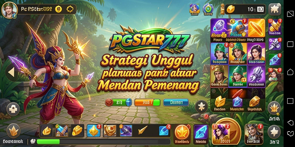 Tampilan gameplay PGSTAR777 yang penuh strategi menarik.