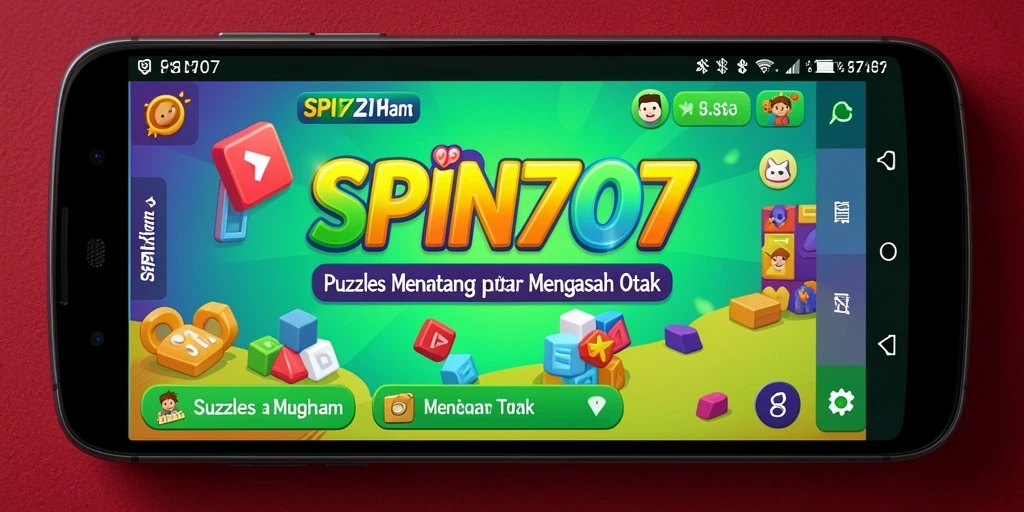 Tampilan gameplay SPIN707 dengan teka-teki menarik dan tantangan seru.